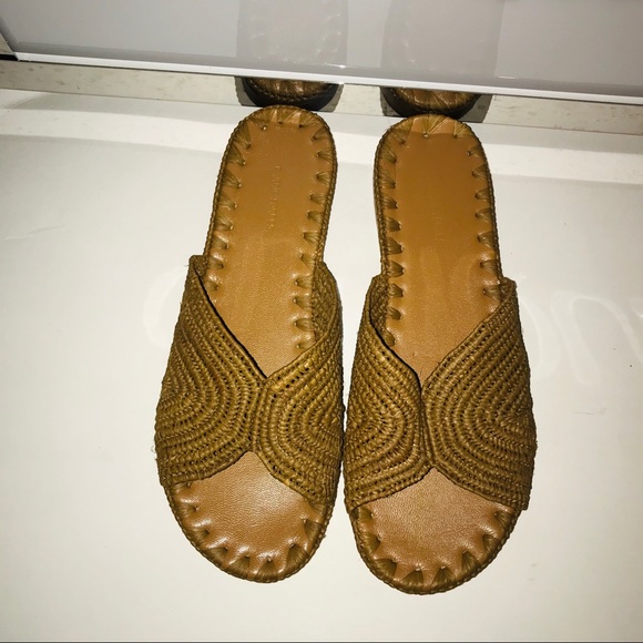 Carrie Forbes Shoes - Carrie Forbes Salon Raffia Slides